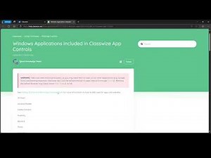 Classwize Class Tools: Rules