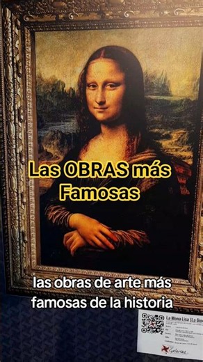 Las Obras de Arte más famosas 🖼✍️🏻 #subscribe #suscribete