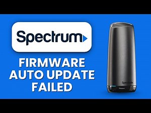NEW! Spectrum Router Firmware Auto Update Failed ⚙️ Manual Upload Fix