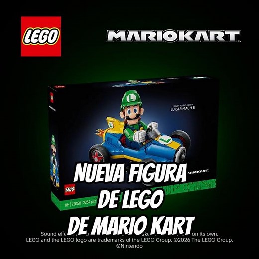 ¡LUIGI KART LEGO! | ¡NUEVO TRÁILER! 12/3/2026 #Mariokart, #Lego, #Luigi, #Nintendo