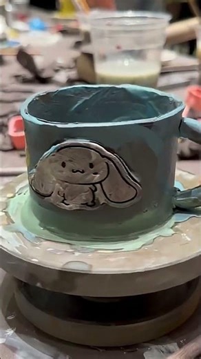 Making a shaped clay block – smooth, neat & precise crafting! 🧱✨