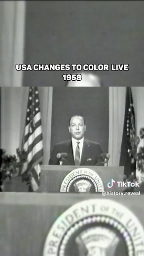 The First Color Television Transition