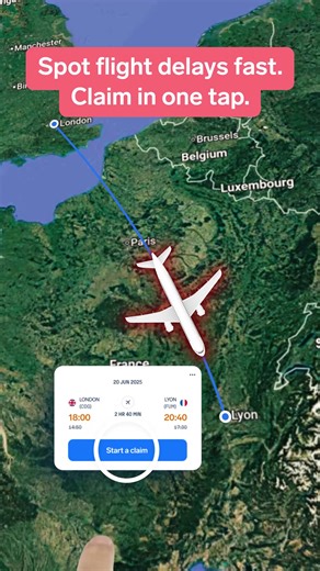 Your ✈️ journey, your rules. Get alerts for: 🔔 Flight delays & gate changes 📍 Real-time location updates 🧡 Instant sharing with friends & family 🚨 Cancellations & arrival times No more guesswork. Just ✨ smooth travels! | AirHelp