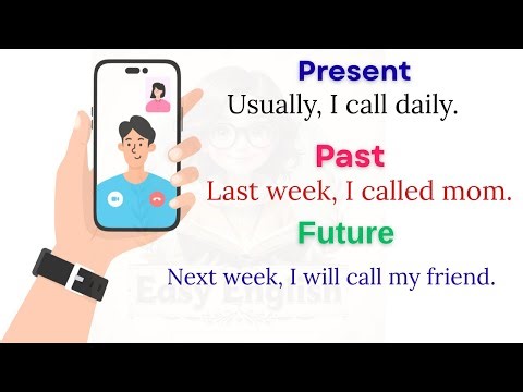 🕒 Learn English Fast | 150 Examples in Present, Past & Future