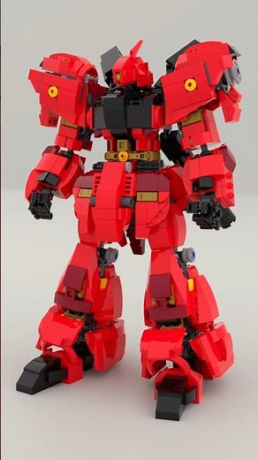 Chubbybots' LEGO Sazabi Satisfying Speed Build #lego #legomech