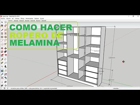 ROPERO DE MELAMINA