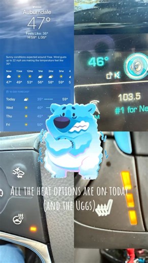 Brrrrrrr ❄️ It's actually super cold 略 #coldfront #colderweather #babyitscoldoutside #makingjoycreations #makingprettythings | Making Joy Creations | Facebook