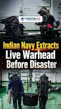 Indian Navy Recovers Unexploded Missile Warhead Lodged Inside Oil Tanker Damaged Off Oman