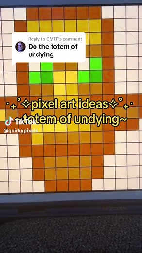 Creating Pixel Art of the Totem of Undying
