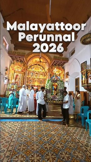 Malayattoor Perunnal 2026 | St. Thomas feast Kerala 2026 #shortsfeed #perunnal #malayattoor