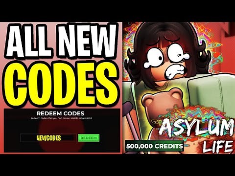 *NEW* ALL WORKING CODES FOR ASYLUM LIFE JULY 2025 - ROBLOX ASYLUM LIFE CODES