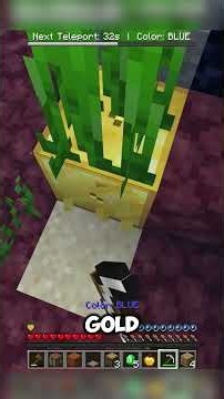 Minecraft, But You Teleport To Random Colors...