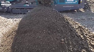 CASE STUDY...of a Warrior 1800 working in dredged river gravel in the snowy peaks of Canada. Check it out and see how productive this beast of a machine is! | Powerscreen