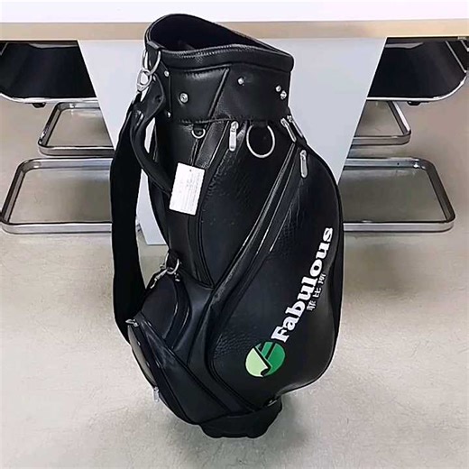 Soft and Durable PU Golf Staff Bag Golf Tour Bag