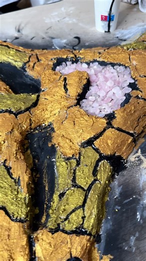 Dolly Lopez ART | Crystal & Resin Specialist | Luxury Home Decor | How this masterpiece was created ✨ | 5 days of process, patience & passion This artwork was born layer by layer — not rushed, not... | Instagram