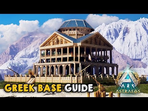 Ultimate All-in-One Greek Base | Building Tutorial | ARK: Survival Ascended