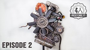 38K views · 236 reactions | In this episode, I make a start on the parts from the M40B16 engine. Because the engine was deprived of oil due to leaks and the pick-up pipe being plugged, the entire engine is covered in oil that's been burnt on whilst the engine was running too hot. The machine shop episode is coming soon so we'll see if there's any real damage to deal with. | Restore It | Facebook