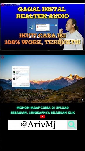 Cara Instal Realtek Audio Driver #9