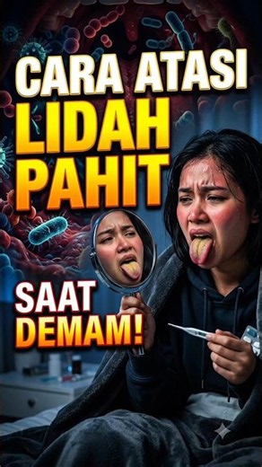 Tips Mengatasi Lidah Pahit Saat Demam #demam #kliperchannel #edukasikesehatan