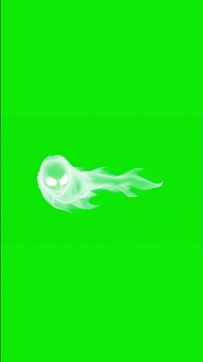 Ghost JUMP SCARE RUSH Green Screen 👁️💨 #freevfx | halloween Shorts