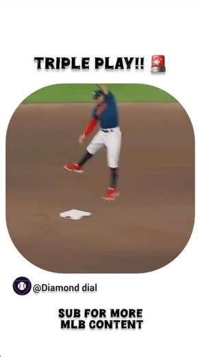 🔥⚾ Mlb Fans STUNNED by Rare Triple Play #mlb #dodgers