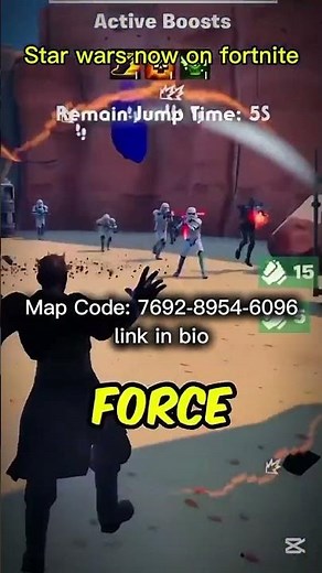POV: You Logged In… and This Happened ⚡ map code 7692-8954-6096| Fortnite Star War click link in bio