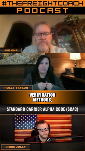 #TheFreightCoach on Instagram: "What happens if you don’t verify your SCAC? Is this the beginning of the end for freight fraud in non-Class 8 carriers? Joe Ohr and Holly Taylor are back on the show to discuss the launch of SCAC Verify, NMFTA’s new mandatory identity and address verification program designed to close a major security gap impacting sprinters, box trucks, hotshots, and other non-Class 8 carriers! We talk about how the fast 1–3 minute verification process works using government ID,