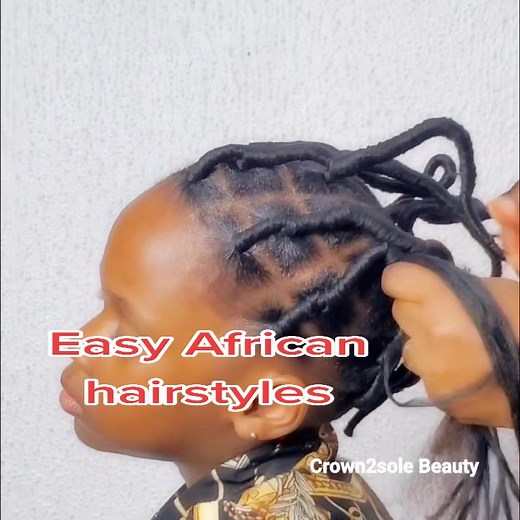 Easy and Unique Hairstyle For Kids