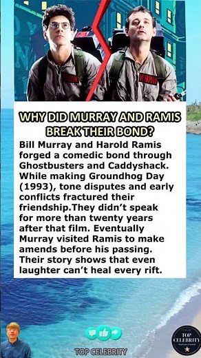 Why Did Murray and Ramis Break Their Bond?