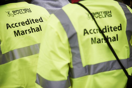 Road marshals and the British Cycling accredited marshal scheme