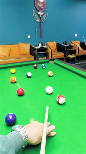 Mind-Blowing Billiards Magic Ends the Game! #billiards #snooker #8ballpool #viral #pov #shorts