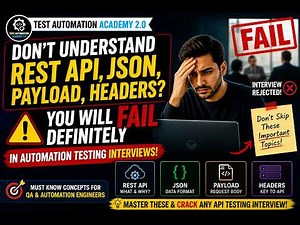 What is REST API? Why Use It? JSON, Payload & Headers Explained (Beginner Guide)