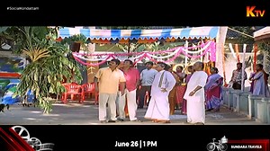 Bus-ku konjam makeup potrukanga pola! #SundaraTravels today at 1 PM On #KTV #SocialKondattam #Murali | KTV