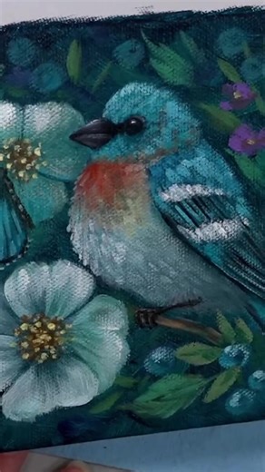 Our “Teal Bird Painting” on Tuesday was a success! ❤️🖌️ thanks to all who tuned in for the live!! 🙂 full tutorial available on our YouTube channel and website! Full tutorial: https://www.youtube.com/live/irwNtGJmsro?si=lIUrqFIDVfIcBLmC #birdart #birdartist #birdartwork @Princeton Brush