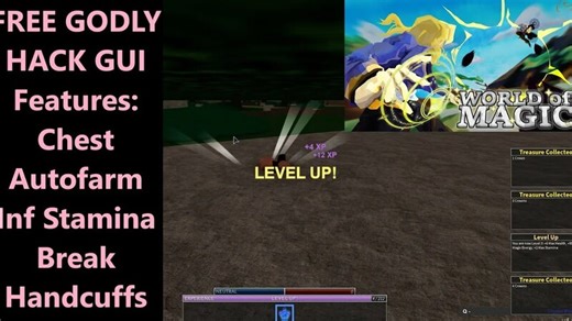 Roblox World Of Magic Auto Farm Script Godly FREE