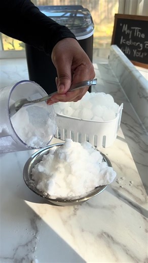 Homemade Snow Making with Igoo Ice