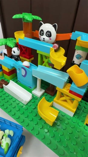Marble Run Block Coaster 8 マーブルラン #marblerun #marblesrace #lego #マーブルラン #ブロックコースター