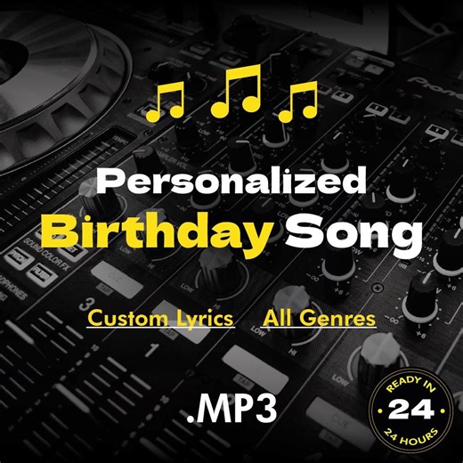 Personalized Birthday Song With Custom Lyrics | Digital Download MP3 - Etsy