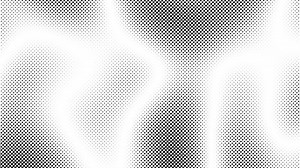 Abstract halftone background with black dots on white. Retro comic book style texture, dotted pattern, gradient effect. Ideal for pop art, vintage design, banners and modern graphics. 4k 60fps graphic