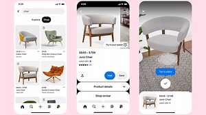 Pinterest Can Now Place Virtual Furniture in Your Home