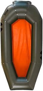 Uncharted Supply Co. Rapid Raft - Lightweight Inflatable Pack Raft for Survival, Emergency Prepardness, Fishing, and Camping