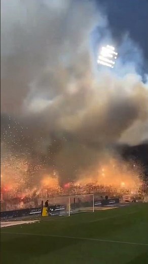 Pyro Show Highlights at Sturm Graz vs. Grazer AK Derby
