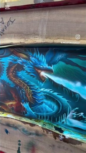 Forged in fire. Built to last. Custom Dragon Table 🔥🐉