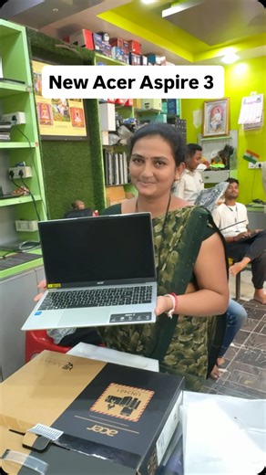 Sarvadnya Computer on Instagram: "🔥Acer Aspire 3🔥 💻 Intel Core i5 13th Gen 1334U 💾 8GB RAM | 512GB SSD 🎮 Intel UHD Graphics 🪶 Thin & Light | Metal Body | 1.5 Kg 🖥️ 15.6” FHD IPS Display | Silver ⚙️ Windows 11 Home | MS Office 2021 🛡️ 3-Year Warranty | With Accessories 💰 Price: ₹39,999/- 🕒 Working Hours: 11AM – 7PM Call 7387388753 WhatsApp: wa.me/918999138491 🎥 YouTube: https://yt.openinapp.co/vg7ay Website https://sarvadnyacomputer.com/ 🏢 Branches: 🔹 Chalisgaon (Main) – Gayatri Comp
