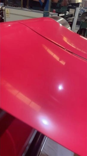 🔴 Satisfying Red Natural Rubber Production | Abrasion Resistant 🏭 #shorts