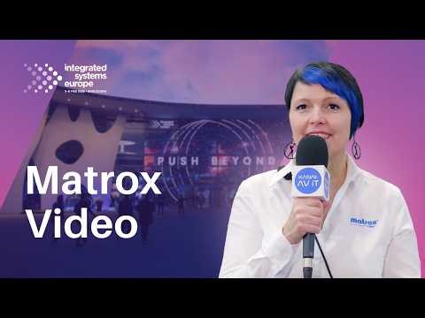 Matrox Connects Old and New AV Systems | Maevex, VION and DVW Video Wall & KVM in Practice