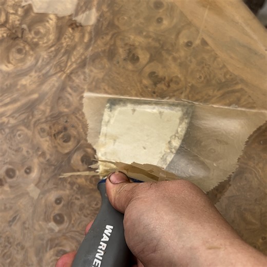 117K views · 81 reactions | Serpentine Lines refinishes and resells furniture. The owner, Desiree McLean, is refinishing a vintage burl-wood desk. She cleans, sands, and oils the desk until it is restored to a condition where it's ready for sale. Burl wood is made of growths on a tree formed from unsprouted bud tissue, making it rare and more expensive than other types of wood. | Insider Home | Facebook