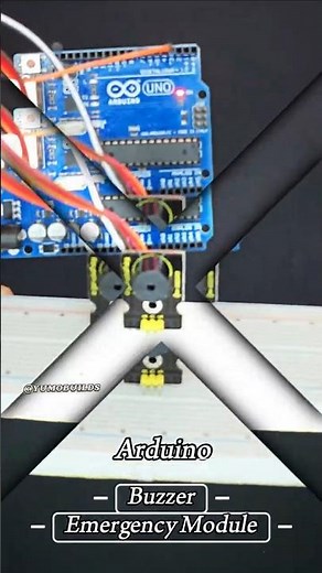 Arduino Active Buzzer Emergency Alert - Beginner Tutorial #arduino