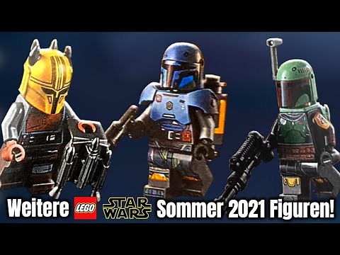 Interessante neue LEGO Star Wars Sommer 2021 Minifiguren 👀 | Paz Vizsla, Armorer & Boba Fett!