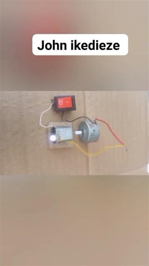 DIY self running generator #experiment #diy #dcmotor #youtubeshorts #electrical